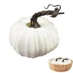 Künstliche Kürbisse, Samtkürbisse - Dekorativer Kunstschaum- | 10 cm/3,9 Zoll Handgefertigte Herbsternte-Gemüse-Für Foto-Requisiten