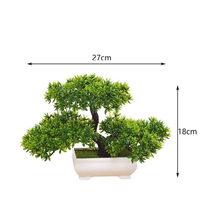 Kunstbonsai-boom, kleine , entertainmentdecoratie, ingepotte Japanse dennen voor open haard, badkamer, woonkamer