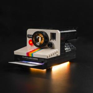 Ledlichtset compatibel met Lego Polaroid OneStep SX-70 camera 21345 (geen model), decoratieverlichtingsset compatibel met Lego Polaroid OneStep SX-70 camera, creatief speelgoed