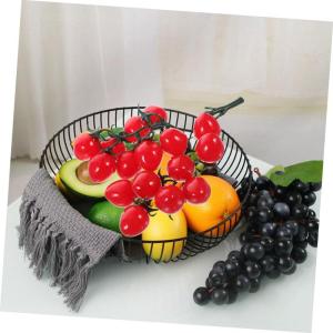 16 STK Simulierte Kirschtomaten Obst-Requisite Mini-Cherry-Tomaten Simulation Kirschtomaten Künstliche Kirschtomaten Kirschtomatenmodell Hausbedarf Lebensechte Tomaten PVC Rot