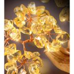 Kristallbaum Citrine Ornament Fortune Tree Lucky Pixiu Ornament Store Company Büro Wohnzimmer Wohnzimmer Desktop Oramentkristall Ornamente Kristall-Feng-Shui-Baum (Size : M)