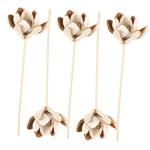 Feuerlose Aromatherapie-Pulver-Kern-Duft-Booster, Räucherstäbchenhalter, Wasserfall-Brunnen, Luftbefeuchter, Weidengeflecht, ätherisches Öl, Diffusoren für Zuhause, Schilfrohr