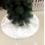 Christmas Tree Skirt Weihnachtsbaumrock, Weihnachtsbaum-Szene, Dekoration, Baumrock, Weißer Pelz-Weihnachtsbaumrock Im Meeresstil Decke Weihnachtsbaum