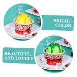 12 Stück Eiscreme Modell Eiscreme Kugeln Schaufenster Requisite Gefälschte Eiscreme Gefälligkeiten Eiscreme Kugeln Requisite Künstliche Eiscreme Kugeln Kunststoff Eiscreme