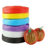 Kleur Fruitschuim Netto Hoes Set Pocket Long Roll Schokdemper Beschermende verpakking Groente Kiwi Bloemkool Appel Cantaloupe Mango (Kleur: 9cmx20m Geel, Maat: 1 Roll)