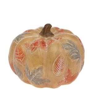 Kürbis-Dekoration, Herbst- und Herbstdekoration, kurz, Geschnitzte Blätter
