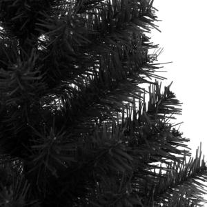 Christbaum künstlich,USB Weihnachtsbaum,Tannenbaum,Künstlicher Weihnachtsbaum mit Ständer Schwarz 120 cm PVCchristmas Tree,Weihnachtsbaum mit Beleuchtung,