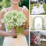 12 stuks Gypsophila kunstmatige bloemen, nep baby adem Gypsophila bloemen boeketten, nep bloemen voor DIY bruiloft boeket partij tafelstukken bloemstukken en Home Decor