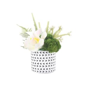 Kunstblumen Desktop-Simulationsblume, kleine Dekorationen, künstliche Blumen, Grünpflanzen, künstliche Pflanzen im Topf, Heimbüro, Küchendekoration für jeden Anlass