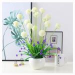Kunstblumen Künstliche Blumen mit Topf, Kunstpflanzen, künstliche Seidenblumen für Hausdekorationen, Lobby, Badezimmer, Hochzeit, Büro für jeden Anlass