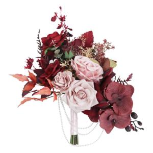 Künstliches Blumenarrangement, künstliche Blumensträuße für Hochzeitstafeln