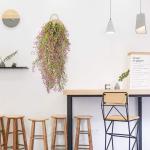 Hangende klimop, kunststof hangende wijnstokken planten nepplanten binnen met hangende mand, kamerscènes decoratief huis keuken tuin kantoor bruiloft wanddecoratie binnen buiten