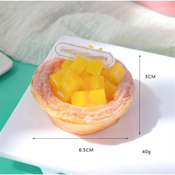 Fake Kuchen künstliche Kuchen 8 Pcs Künstliche Ei Torte Modell Für Shop Dekorationen Kuchen Modell Für Fotografie Requisiten Realistisches Essen