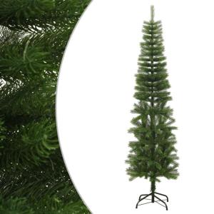 Furniture Select Künstlicher schmaler Weihnachtsbaum mit Ständer 210 cm PE