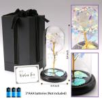 Die Schöne und das Biest Ewige Rose,Galaxy Rose Geschenk für Freundin