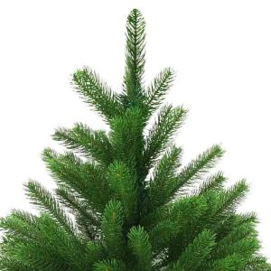 Künstlicher Weihnachtsbaum mit Beleuchtung & Kugeln mit LED Beleuchtung 120 cm Grün