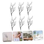 6 stuks Halloween-decoratie-simulatietakken, emulatietakken, vervalsing, Halloween-party, Halloween-decoratie, herfstdecoratie, slinger, boomtakken, zelf maken, kunststamdecoraties
