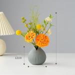 Kunstblumen Künstliche Blumen mit Topf, Kunstpflanzen, künstliche Blumen, künstliche Blumen im Topf – Blumenarrangements für die Hochzeit zu Hause für jeden Anlass