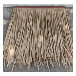 PE Simulatie Thatch Tile Roof Plastic Bont Gras Kunstmatige Straw PVC Fake Thatch Farm Winery Houten House Gazebo voor Hawaiian Feel Bar Zeaside Man Made Thatch,4 stuks (Kleur: Gee