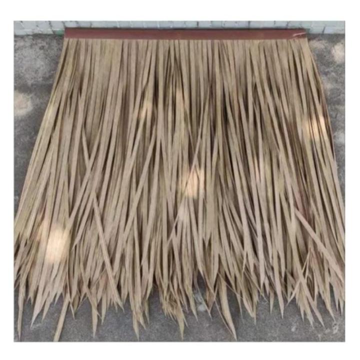 PE Simulatie Thatch Tile Roof Plastic Bont Gras Kunstmatige Straw PVC Fake Thatch Farm Winery Houten House Gazebo voor Hawaiian Feel Bar Zeaside Man Made Thatch,4 stuks (Kleur: Gee