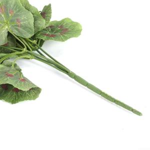 Gefälschte Geranien Blumen Kunstpflanze Blume Geranie Busch Blumen Künstliche Flora Pflanze Home Dekorative Accessoires Künstliche Pflanzen (Weiß)