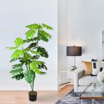 Monstera raamblad kunstplant kunstboom kunstplant 150 cm