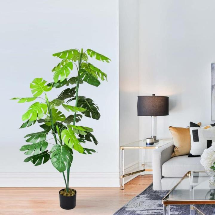 Monstera raamblad kunstplant kunstboom kunstplant 150 cm