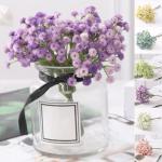 Künstliche Schleierkraut Seidenblumen, lebensechte Blüte, allergiefreundliches Geschenk (Rosa)