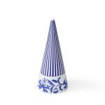 Blauer Italienischer Weihnachtsformschnitt, 22,9 cm, einzeln