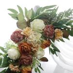 Künstliche Rose Eukalyptus Girlande Reben Rattan Blumen Hochzeit Party Dekoration