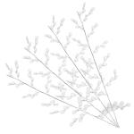 12 Stück Kristallperlen Acrylzweig Blütenknospenzweig Blumenhandwerk Acrylblume Künstliche Acrylpflanze Hochzeit Heimdekoration Hochzeitsfeier Heimdekoration