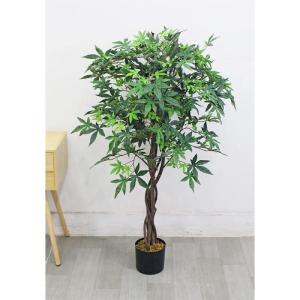 Esdoorn esdoornboom kunstplant kunstplant 120 cm kunstboom met echte boom binnendecoratie kunstplant als echt in pot