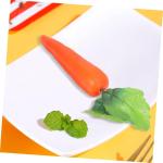 3 Sätze Karotten Zum Basteln Künstlich Dekorative Gefälschte Karotten-Requisiten Hochzeitsdeko Hochzeitdeko Zimmerpflanzen Karottenornamente Karotten-verzierung Schaum 6 Stück 