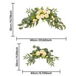 Empfang Seiden Tulpen Arrangements Hochzeit Gemischte Pfingstrosen Willkommensschild Veranstaltungsverzierungen