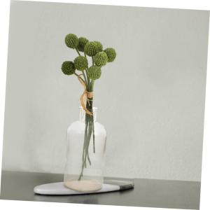 1stk Simulierte Kugelchrysantheme Blumenstrauß Für Die Braut Künstliche Blumen in Großen Mengen Seidenblumenarrangements Chrysanthemensträuße Bulk-vasen Blumensträuße Green