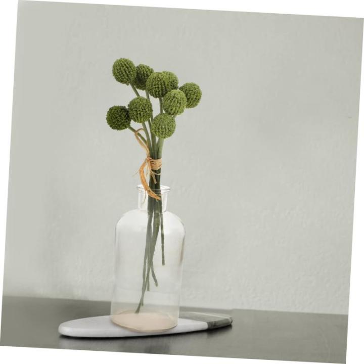 1stk Simulierte Kugelchrysantheme Blumenstrauß Für Die Braut Künstliche Blumen in Großen Mengen Seidenblumenarrangements Chrysanthemensträuße Bulk-vasen Blumensträuße Green