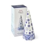 Blauer Italienischer Weihnachts-Formschnitt, 25,4 cm, einzeln