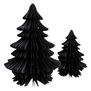 Kerstboom van papier knutselen – handgemaakte kerstdecoratie | opvouwbaar tafelopzetstuk, papieren decoraties met meerlaags design, perfect voor feesten en feestelijke gelegenhed