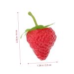 1 Satz Simulierte Erdbeeren Künstliche Erdbeeren Künstliche Schaumstofffrüchte Küchenobstmodell Obstdekor Erdbeerdekorationen Künstliche Früchte Zum Basteln 18 Stück