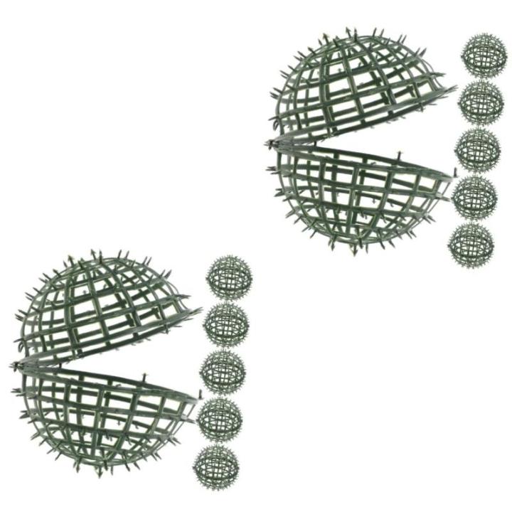 12 STK Blumenarrangement Hochzeitsdekoration hochzeits Dekoration gartendeko Buchsbaum Fälschung Gefälschte Pflanzen blumenständer Grasrahmengestell Kugelblumenhalter Plastik Gr