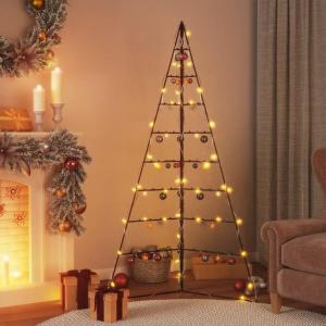 Metall Weihnachtsbaum Christbaum Groß Dekorationen Tannenbaum Metall Weihnachtsbaum Tanne Platzsparend DIY Dekoration-180 cm