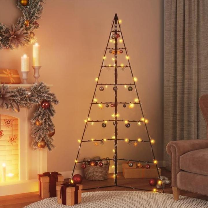 Metall Weihnachtsbaum Christbaum Groß Dekorationen Tannenbaum Metall Weihnachtsbaum Tanne Platzsparend DIY Dekoration-180 cm