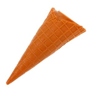 Knuspriger Modell Künstliche Eistüte-Requisite DIY-Requisiten lebensechte Eistüte Displayzubehör für Dessertläden Fotoaufnahme Einer Eistüten-Dekoration kleine Eistüte PVC