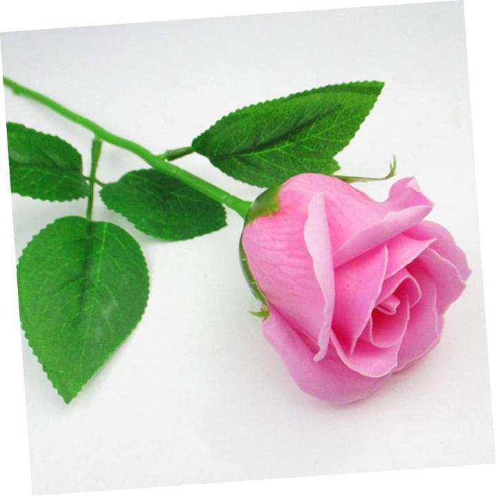 200 STK Rosenstiel künstliche blüten Artificial Blumendekoration Bouquet Flowers Blumen Machen künstliche Rosen DIY Bindedrähte künstlicher Pflanzenstamm Kunststoff