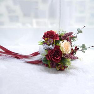 Europäischer künstlicher Rosenblumenstrauß, Simulation koreanischer Hochzeitsstrauß für Valentinstag, Hochzeit, Brautfotografie