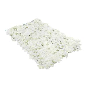 Kunstplanten, bloemen, muur, 10 stuks, kunstplanten, gazon, kunstplantenwand, 40 × 60 cm, wit