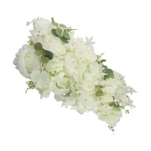 Perfekt für den Innen- und Außenbereich, künstliche Blumen-Wandpaneele zur Dekoration (1#)