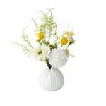 Kunstblumen Künstliche Blumenpflanzen im Topf, gefälschte Blumenornamente, moderner Luxus-Heimdekorationsstil, Keramikvase, Pflanzendekoration für jeden Anlass
