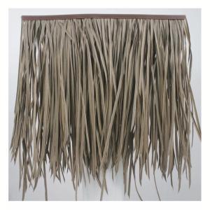 Künstliche Strohfliesen, Kunststroh, PE-PVC-Kunststoff, Künstliches Strohdach, Antikziegel, Natürliche Palmenstrohrollen, Tiki-Dach, Dekorative Gartenlandschaft (Color : Yellow 