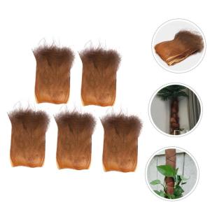 5 bladeren palmschors natuurlijke tuindecoratie tuinboomschors desktop tuinschors plantenachtergrond schors kleine tuindecoratie boomschors tuinachtergrond